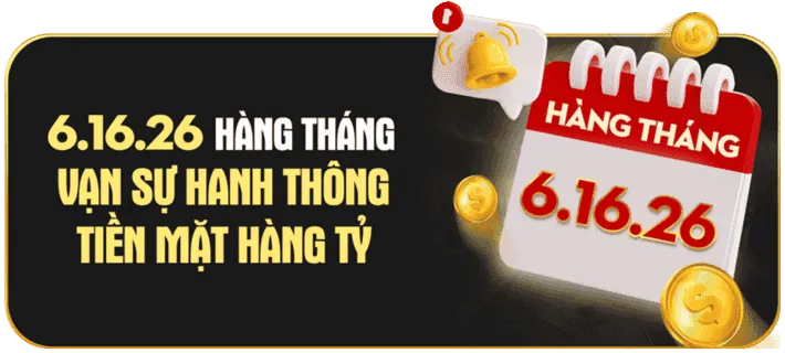 Hoàn trả hàng tuần 888clb